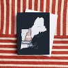 New England Greeting Card & Enambel Pin by Ramus & Co - 2 of 4