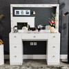 Ananke Lighted Makeup Vanity - Boahaus - 3 of 4