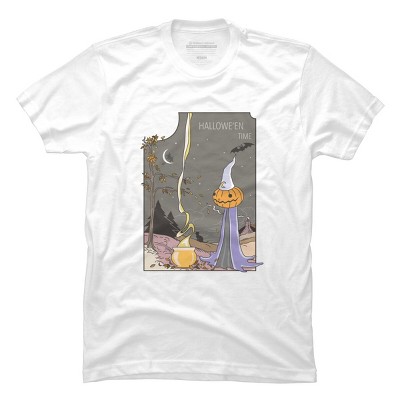 Men's Design By Humans Halloween magic brewery By runcatrun T-Shirt