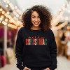 Simply Sage Market Women's Graphic Sweatshirt Distressed Merry Christmas - 2 of 4