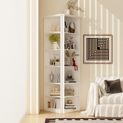 FUFU&GAGA White Simple Modular Cabinet, Free Combination Design, Various Storage Space, Creating Stylish Home Storage
