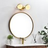Elegant Lighting Majesty 2 light Chrome and frosted white Bath Sconce - 2 of 4