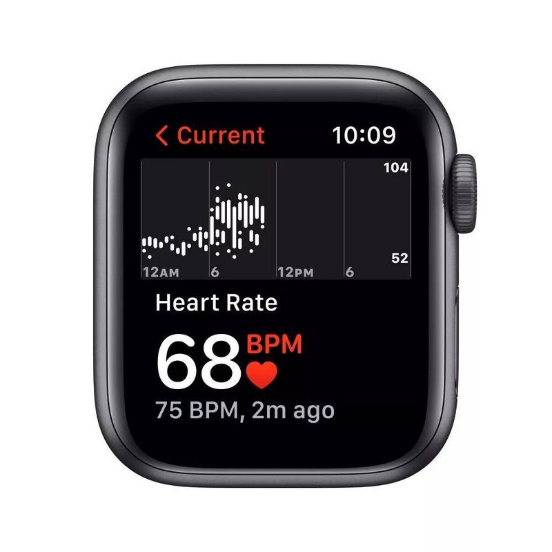 Refurbished Apple Watch SE GPS (2020, 1st Generation) Aluminum Case with Sport Band - Target Certified Refurbished, 4 of 6