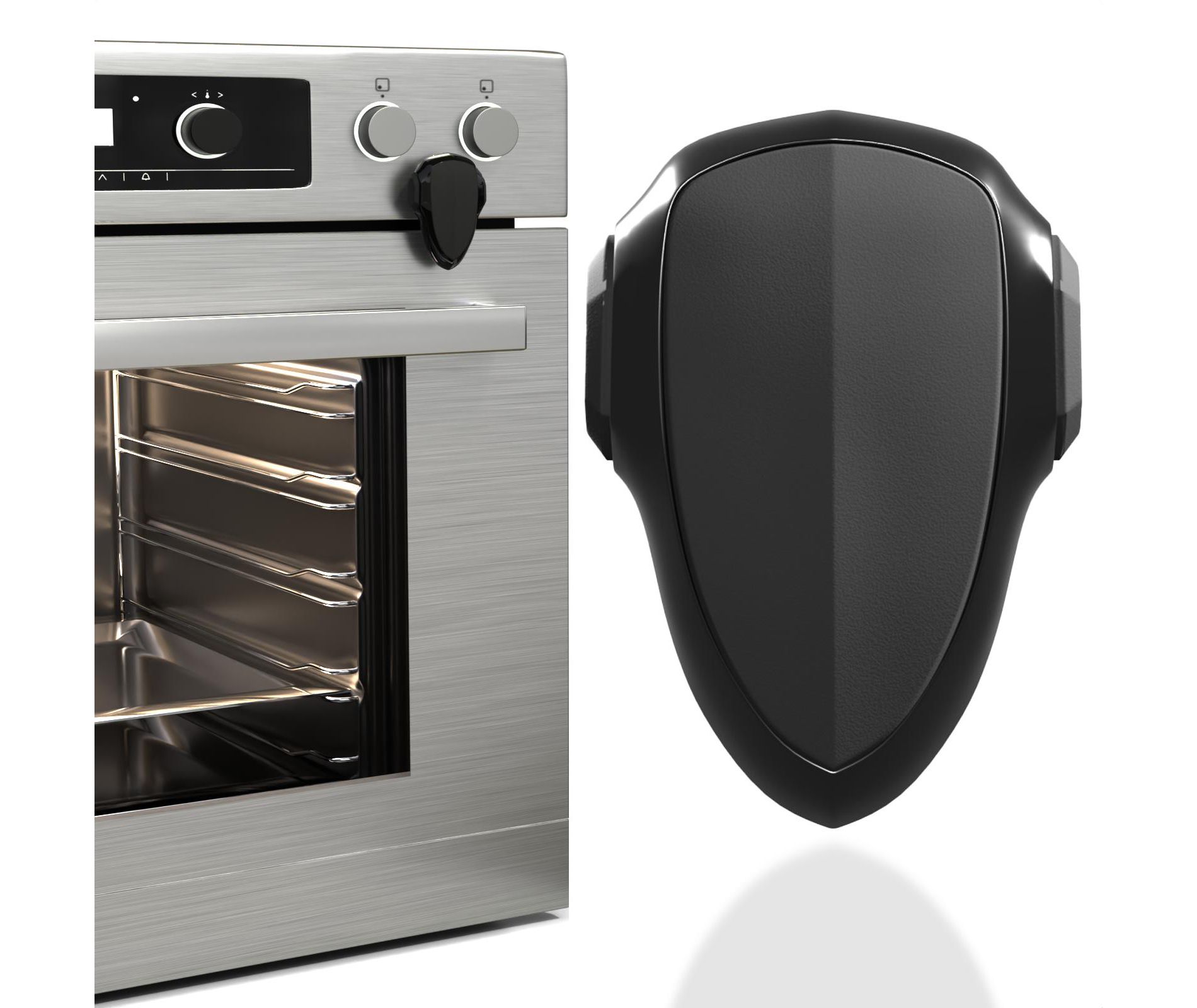 Baby Proof Me | Oven & Appliance Safety Lock - Black