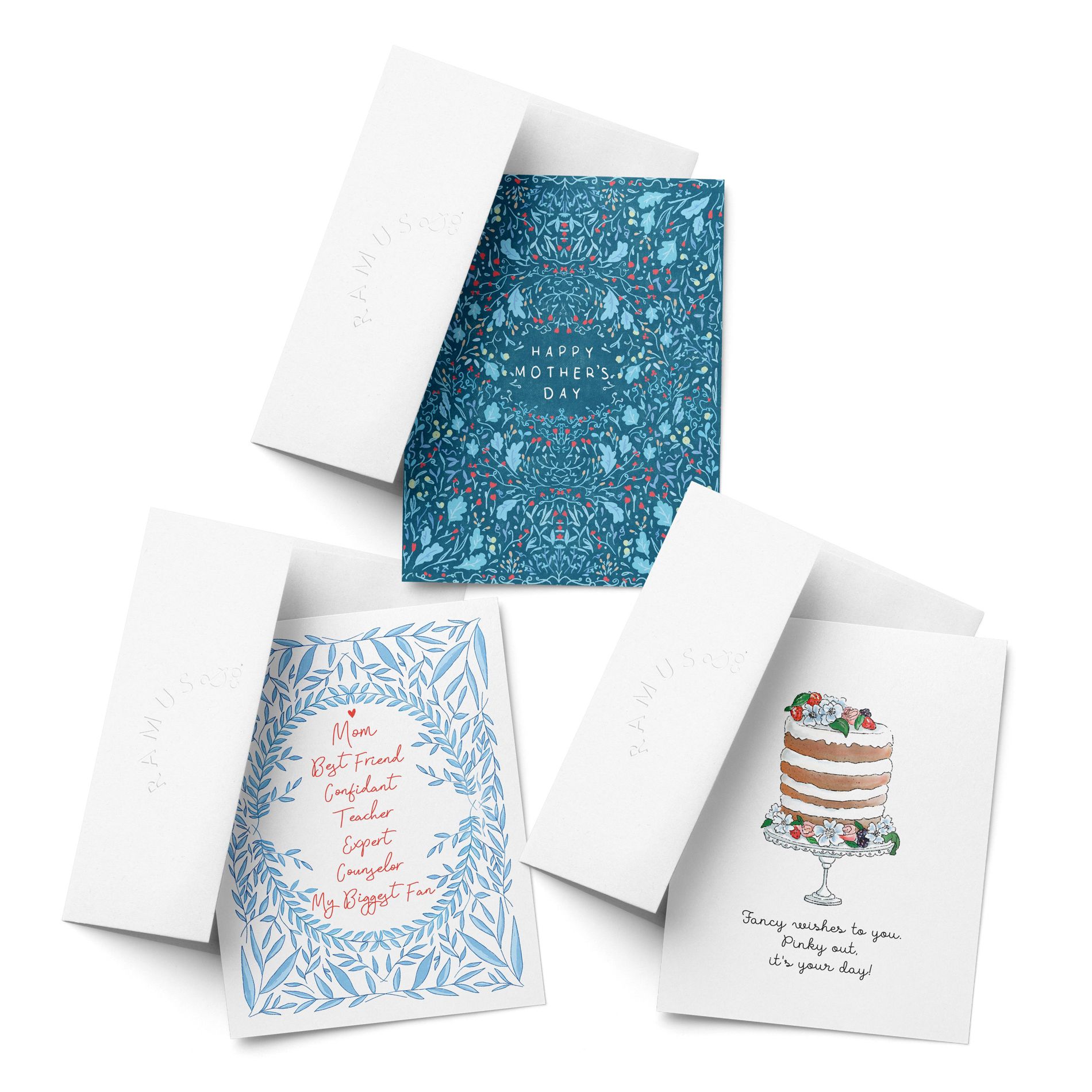 Mother's Day Greeting Card Pack (3ct) by Ramus & Co