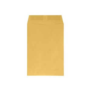 LUX 7" x 10" Open End - 24lb. Brown Kraft 500/Pack 24lb. Brown Kraft (WS-4752-500) - 1 of 2