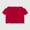 Boys' 3pk Short Sleeve Pique Uniform Polo Shirt - Cat & Jack™ White - 2 of 2