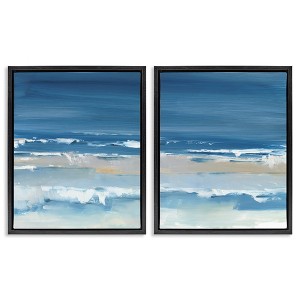 Stupell Industries Crashing Beach Wave Shore, 31" x 25" - 1 of 4