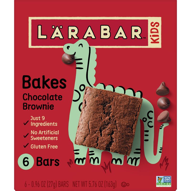 Larabar Kid Chocolate Brownies 6ct / .96oz, 3 of 10
