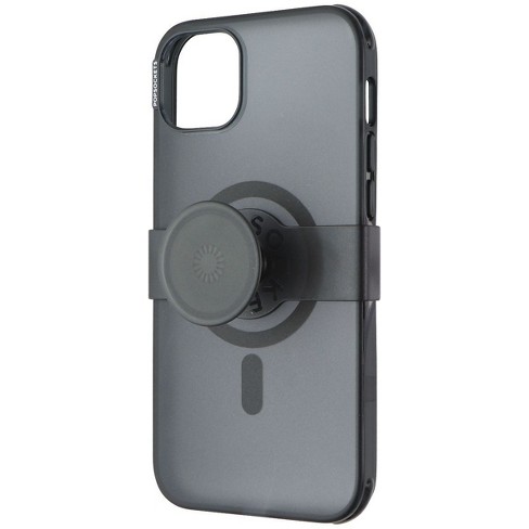 PopSockets Phone Grip and Slide Case for MagSafe for iPhone 14 Plus - Black - image 1 of 3