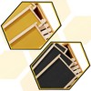 Honey Keeper Beehive 10 Frame 100% Beeswax Coated Box Kit with Wooden Frames and Waxed Foundations - 4 of 4