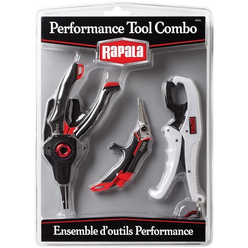 Rapala Performance Tool Combo Pack (Pliers, Scissors, Gripper)