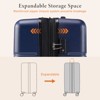 Musment Luggage, Expandable Hardside Suitcase with Spinner Wheels, Hard Shell ABS Durable Lightweight Travel Luggage with TSA Lock - 3 of 4