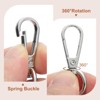 Unique Bargains Alloy Durable Removable Buckles Replacement Purse Chain Strap 2 Pcs - 4 of 4