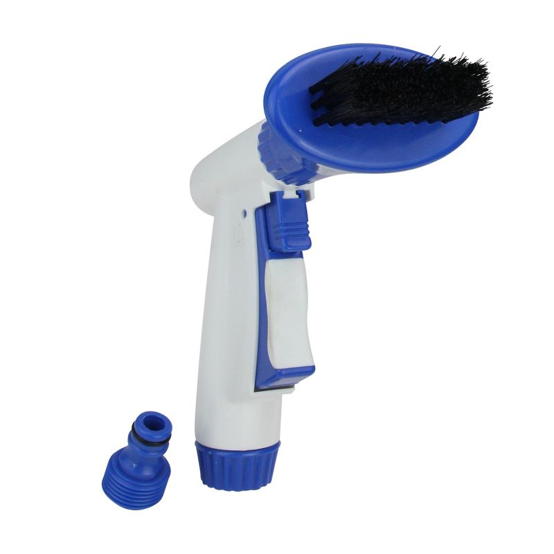 Pool Central Swimming Pool Filter Cleaning Spray Brush Head 8" - Blue/White, 2 of 3