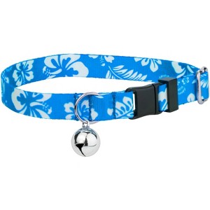 Country Brook Petz Blue Hawaiian Cat Collar - 1 of 4