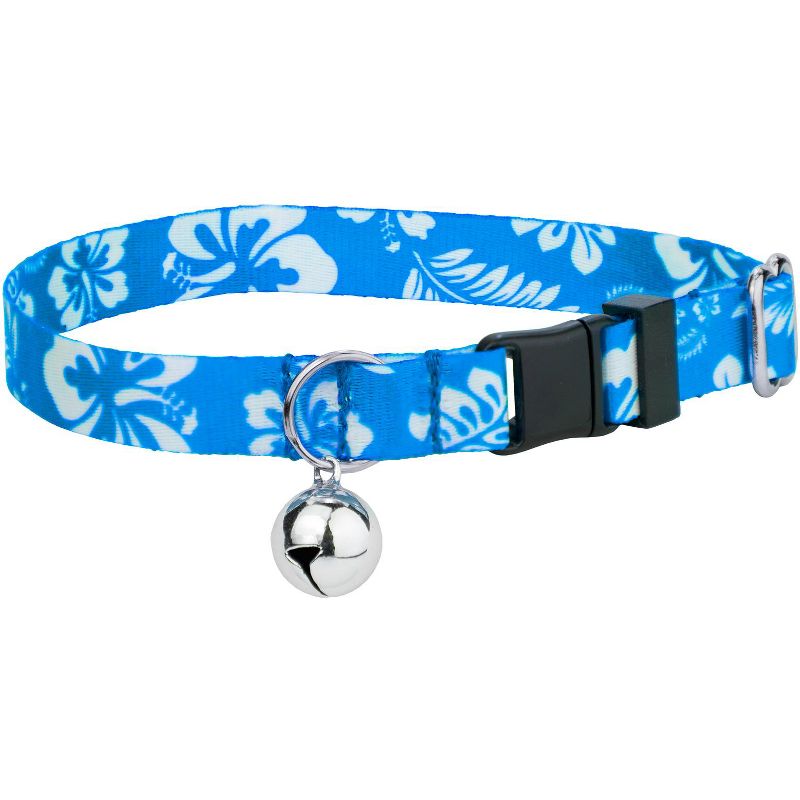 Country Brook Petz Blue Hawaiian Cat Collar, 1 of 5