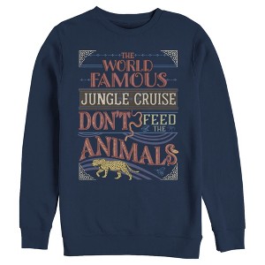 Men's Jungle Cruise World Famous Retro Logo Sweatshirt - 1 of 4