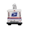 Old World Christmas Blown Glass Ornament for Christmas Tree, USPS Mail Truck - 2 of 4