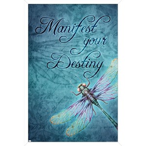Trends International Brigid Ashwood - Manifest Your Destiny Framed Wall Poster Prints - 1 of 4