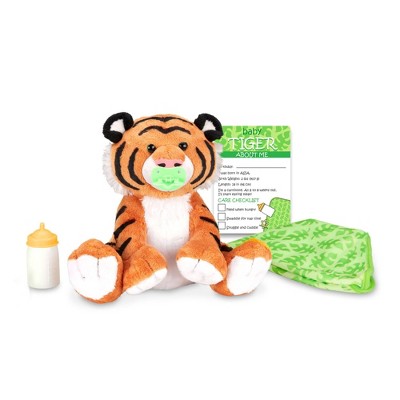 Melissa & Doug Baby Tiger 10" Stuffed Animal