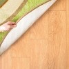 Kaplan Early Learning Sense of Place Lowland Stripe Carpet - Green - 4' x 6' Oval - 3 of 4