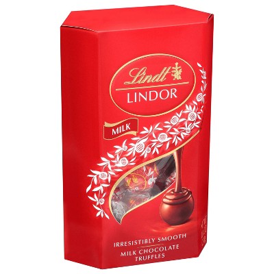 Lindt Lindor Milk Chocolate Truffles Cornet - 8.4oz