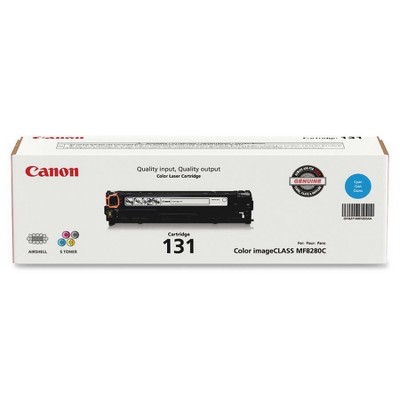 Canon Toner Cartridge 1500 Page Yield Cyan CRTDG131C