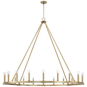 Capital Lighting Pearson 20 - Light Chandelier in  Aged Brass - 1 of 1