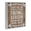 Stupell Industries Time of Year Football Season, 17" x 17" - 3 of 4