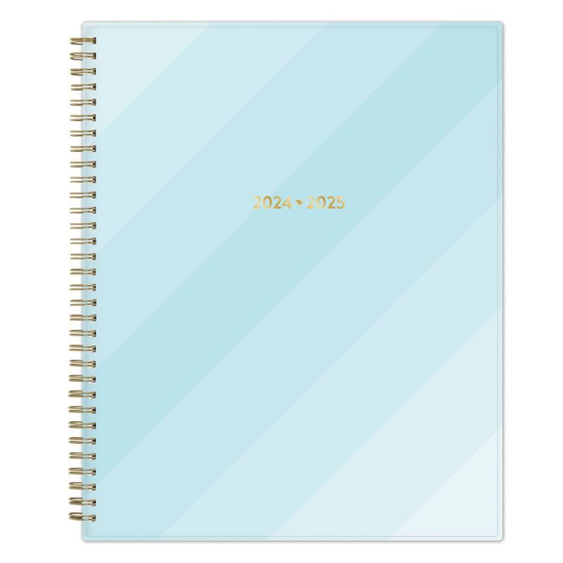 Color Me Courtney for Blue Sky 2024-25 Weekly/Monthly Planner 11&#34;x8.5&#34; Stepped Blue, 1 of 14