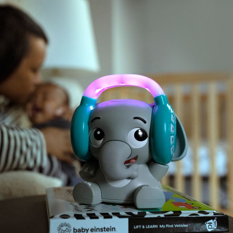 Baby Einstein Earl&#39;s Sound Explorer Day to Night Bluetooth Soother, 3 of 17