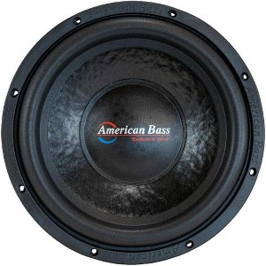 AMERICAN BASS AMERICAN BASS 12" 4 OHM 600W 90OZ MAG XO-1244 - 1 of 1