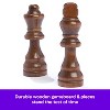 Game Gallery Wood Chess & Checkers Set - 4 of 4
