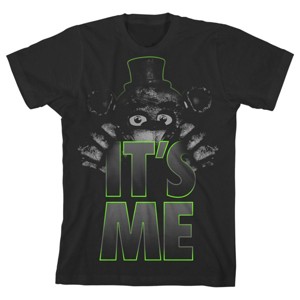 Five Nights at Freddy's It's Me Boy's Black T-shirt - 1 of 3