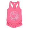 Simply Sage Market Happiness Comes In Waves Circle Racerback Tank - 2 of 4