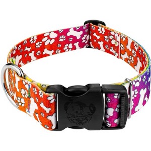 Country Brook Petz HossFit Jr Wide Deluxe Dog Collar - Groovy Collection - 1 of 4