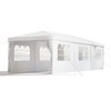 EROMMY 30x10 Party Tent Wedding Camping Canopy Outdoor Patio Gazebo Easy Up Canopy Shade With Side 8 Removable Walls - 2 of 4