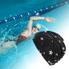 Unique Bargains Nylon Pleated Style Swimming Cap 1Pc - 2 of 4