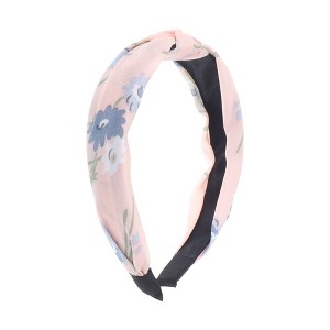 Unique Bargains Fashion Flower Pattern Headbands 1 Pc - 1 of 4