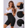 Allegra K Women's Flatten Tummy High Waist Control Panties Butt Lifter Thigh Slimmers with Hooks Closure - 3 of 4