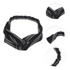 Unique Bargains Women's Fashion Pinstripe Pattern Cross Elastic Hairband 1 Pc - 2 of 4
