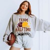 Simply Sage Market Women's Graphic Sweatshirt Team Halftime Distressed - Maroon - 2 of 4