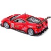 Ferrari 488 GTE #62 G. Fisichella - T. Vilander - J. Calado 24 Hours of Daytona (2017) 1/43 Diecast Model Car by Bburago - 3 of 3