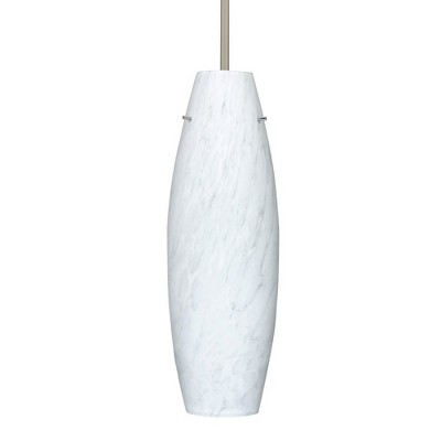 Besa Lighting Suzi 18 1 - Light Pendant in  Satin Nickel