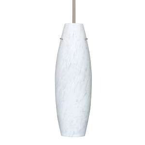 Besa Lighting Suzi 18 1 - Light Pendant in  Satin Nickel - 1 of 1