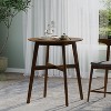 PAGED Rectangle Dining Table Mid Century Modern Kitchen Table Wood Bar Table with Stable Frame for Living Room - 2 of 4