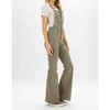 Women's High Waist Tummy Control w/ Release Hem Retro Flare Overall Jeans - Judy Blue - image 4 of 4