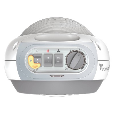 Vornado Nursery Electric Space Heater with Lock Controls Tipover Protection Adjustable Thermostat: 900W Fan, ETL Listed, 5-Year Warranty — detail 3