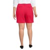 Lands' End Women's Plus Size Elastic Back Classic 7" Chino Shorts - 2 of 3